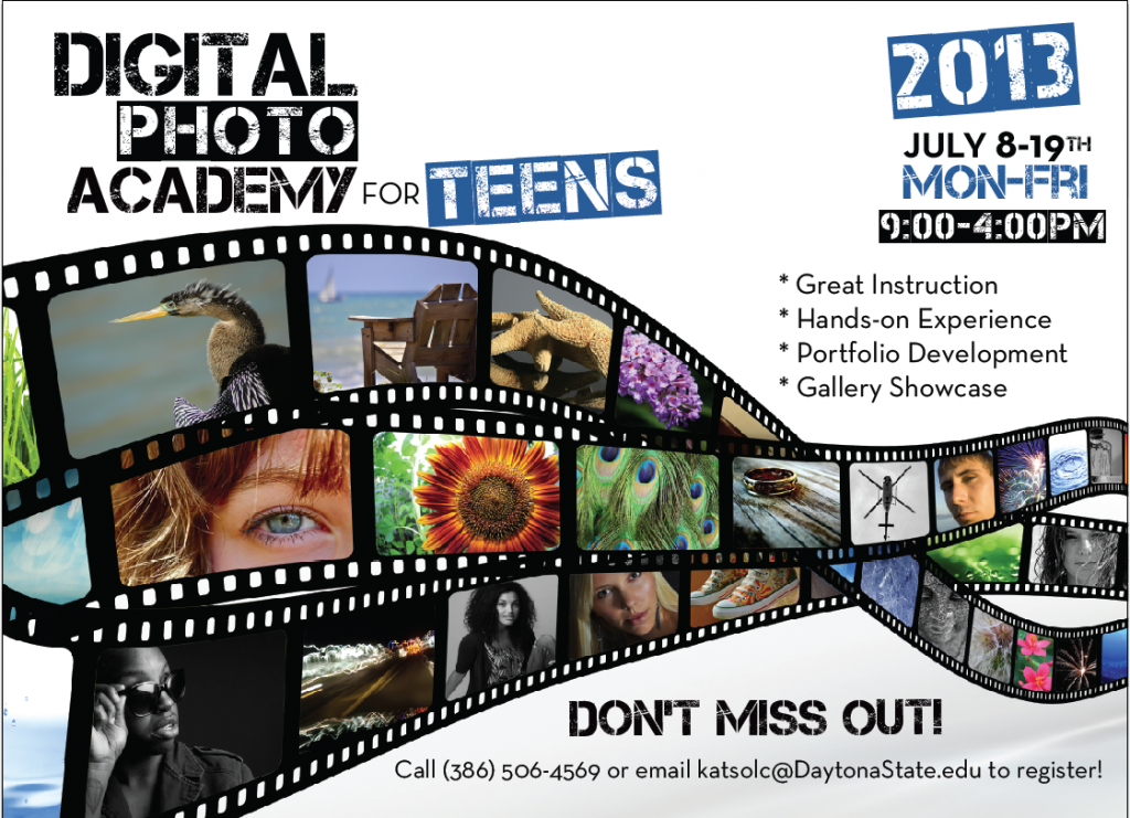 Teen Digital Photo Academy begins July 8 at the SMP!